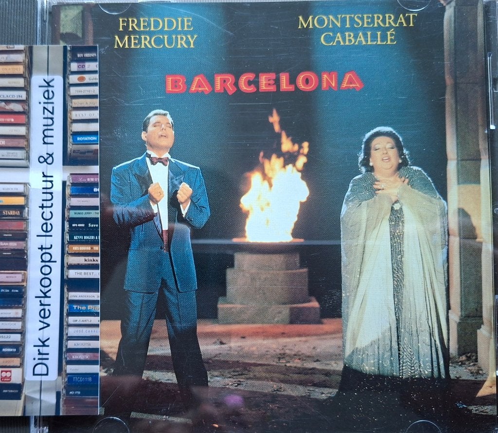 Freddie Mercury & Montserrat Caballe; Barcelona (EU, 1992), Opera of Operette, Modernisme tot heden, Ophalen of Verzenden, Zo goed als nieuw