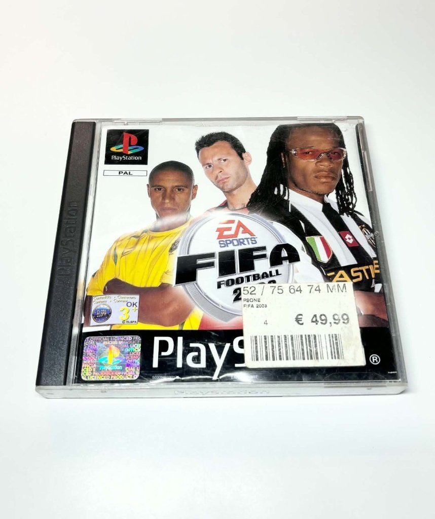 FIFA Football 2003 PlayStation 1 Ps 1, Ophalen of Verzenden, Zo goed als nieuw, Sport, 3 spelers of meer