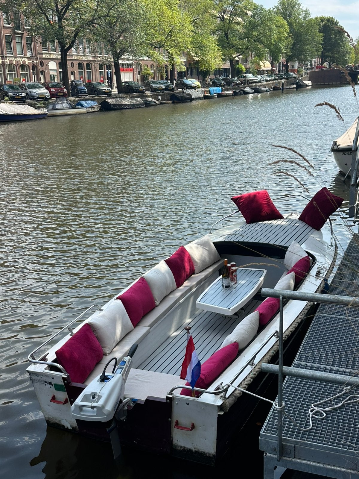Top sloep met elektrische motor, Ophalen, Buitenboordmotor, 3 pk, Zo goed als nieuw