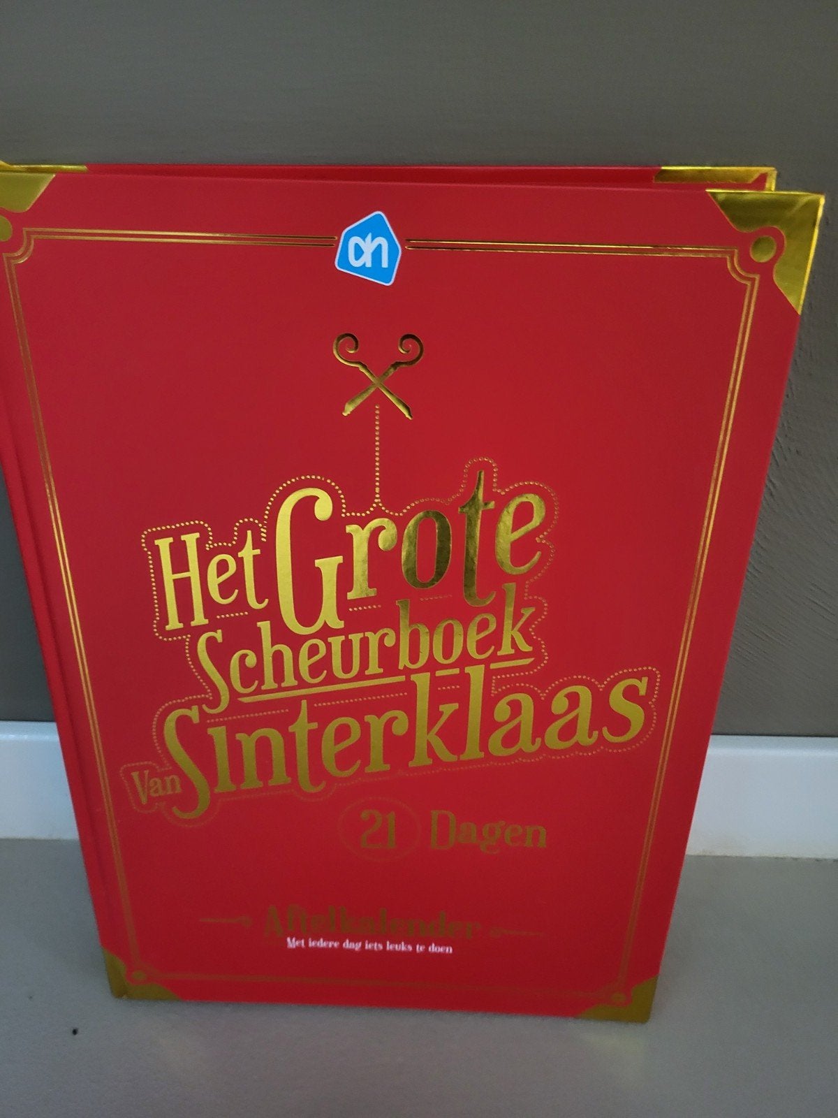 Grote boek van de sint ...aftellen sintboek.., Ophalen of Verzenden