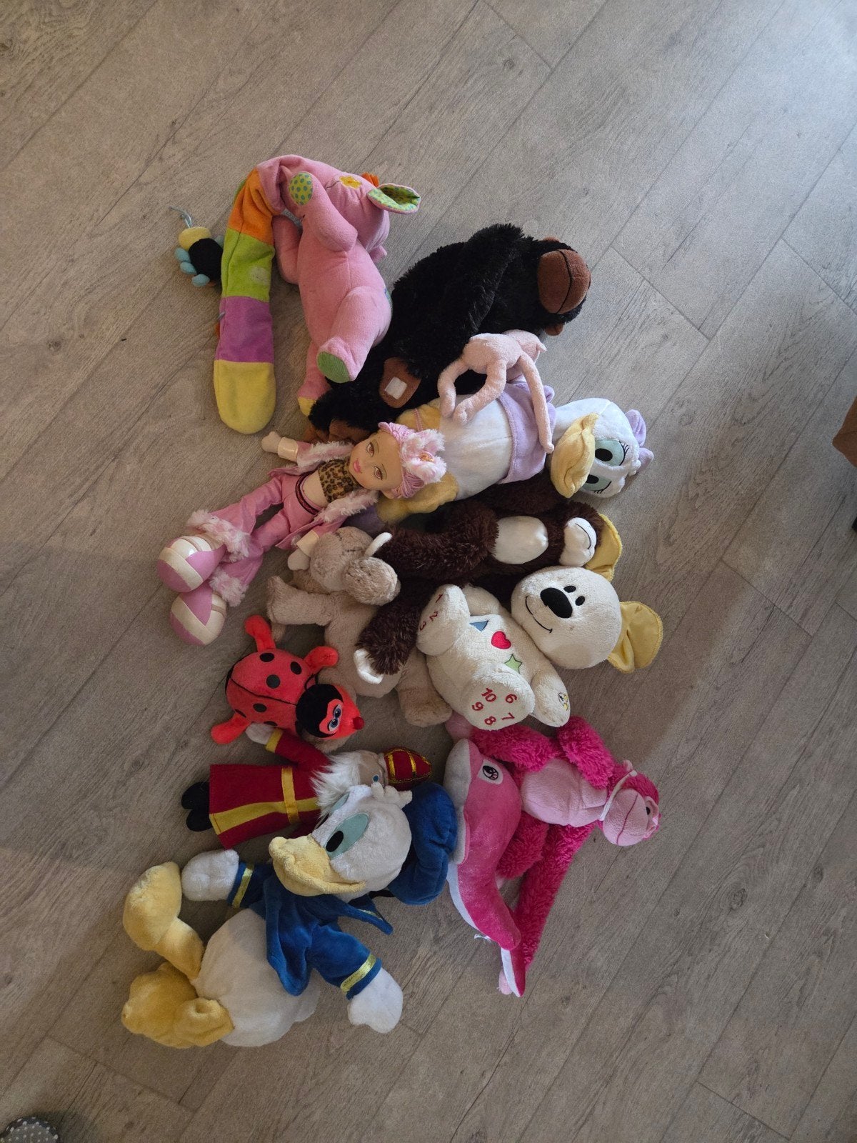 Knuffels, Ophalen, Gebruikt, Overige typen