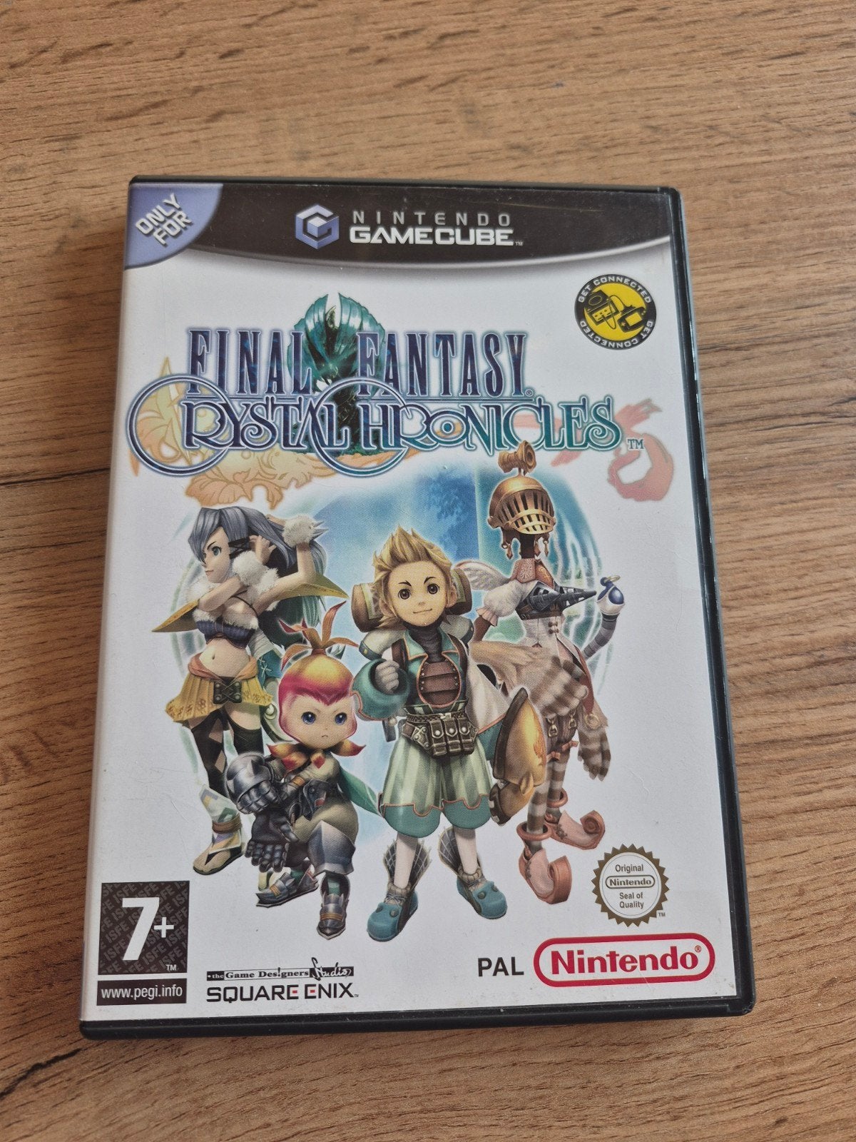 Final Fantasy Crystal Chronicles - Nintendo GameCube, Ophalen of Verzenden, Zo goed als nieuw, Role Playing Game (Rpg), 3 spelers of meer