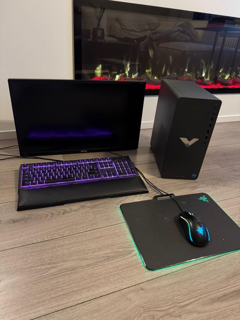 Complete Game PC Setup te koop – i7 / RTX 3060 / 1TB SSD, Met monitor, .   HP  ., Ophalen of Verzenden, Zo goed als nieuw