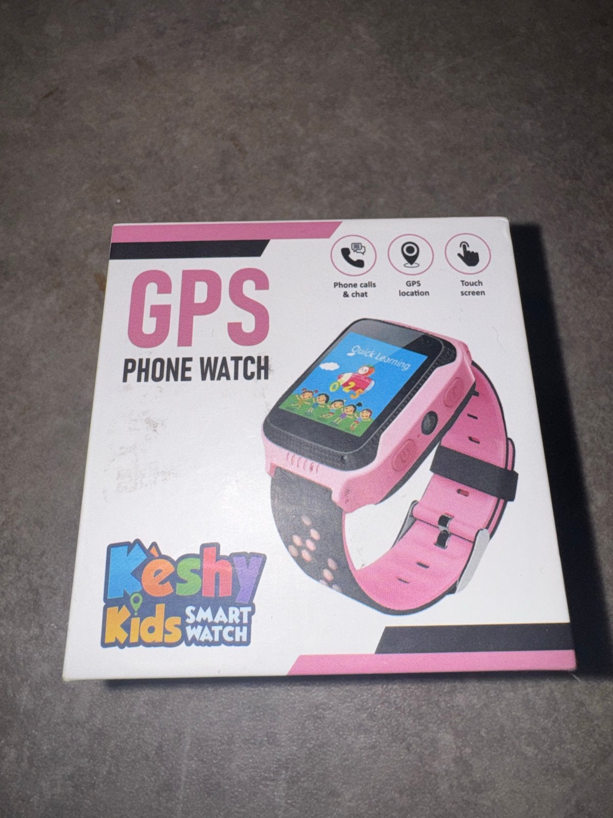 Keshy Kids GPS Smartwatch - Roze, Ophalen, Nieuw, Roze, Meisje