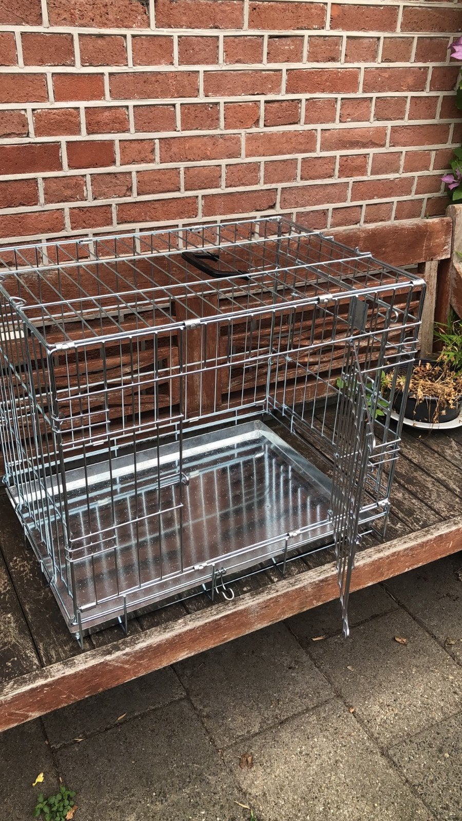 Nieuwe bench met 2 deurtjes en uitneembare bak, Dieren en Toebehoren, Ophalen