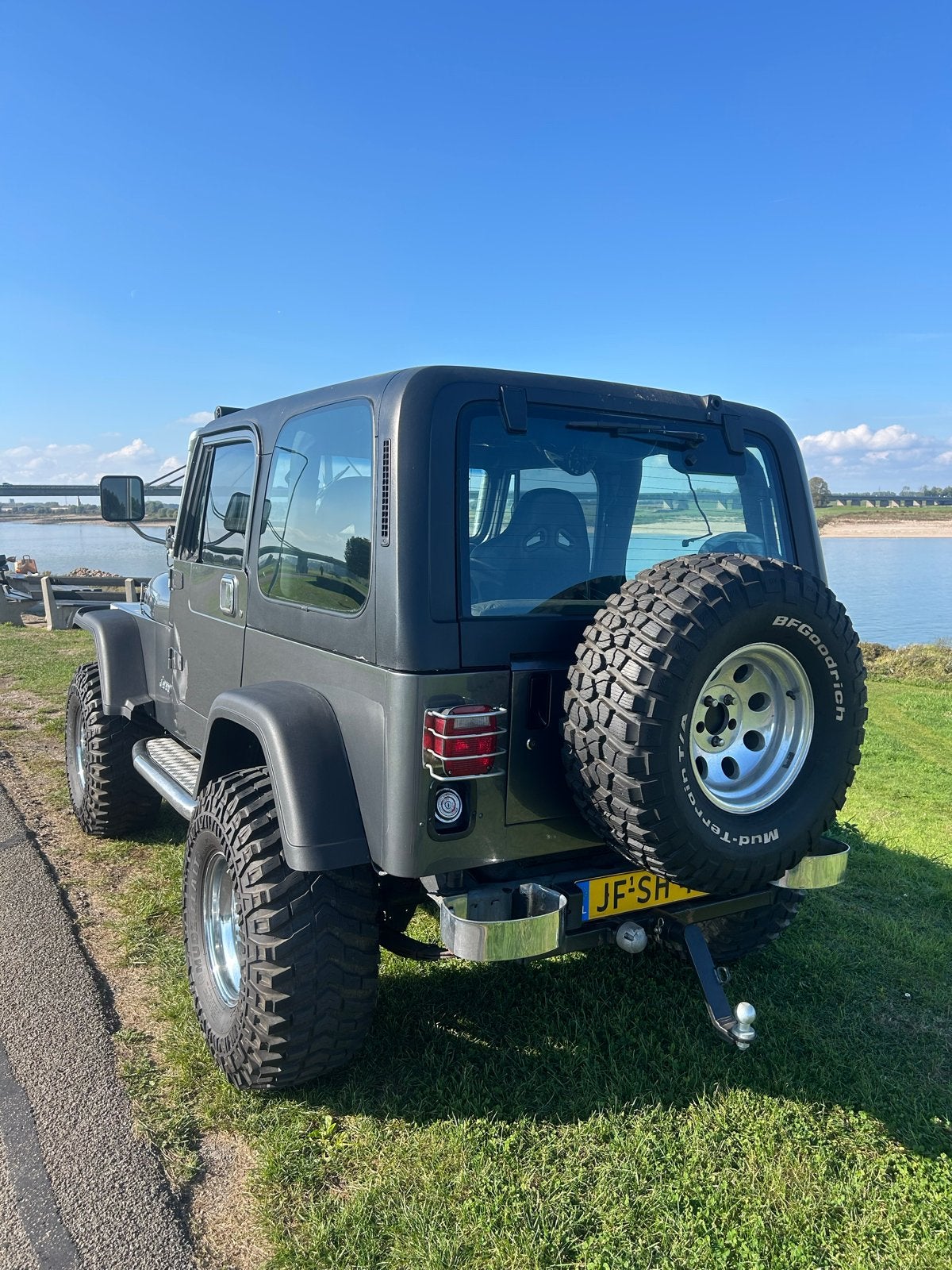 Jeep wrangler 6 cilinder 4,2 liter jongtimer!, foto 5