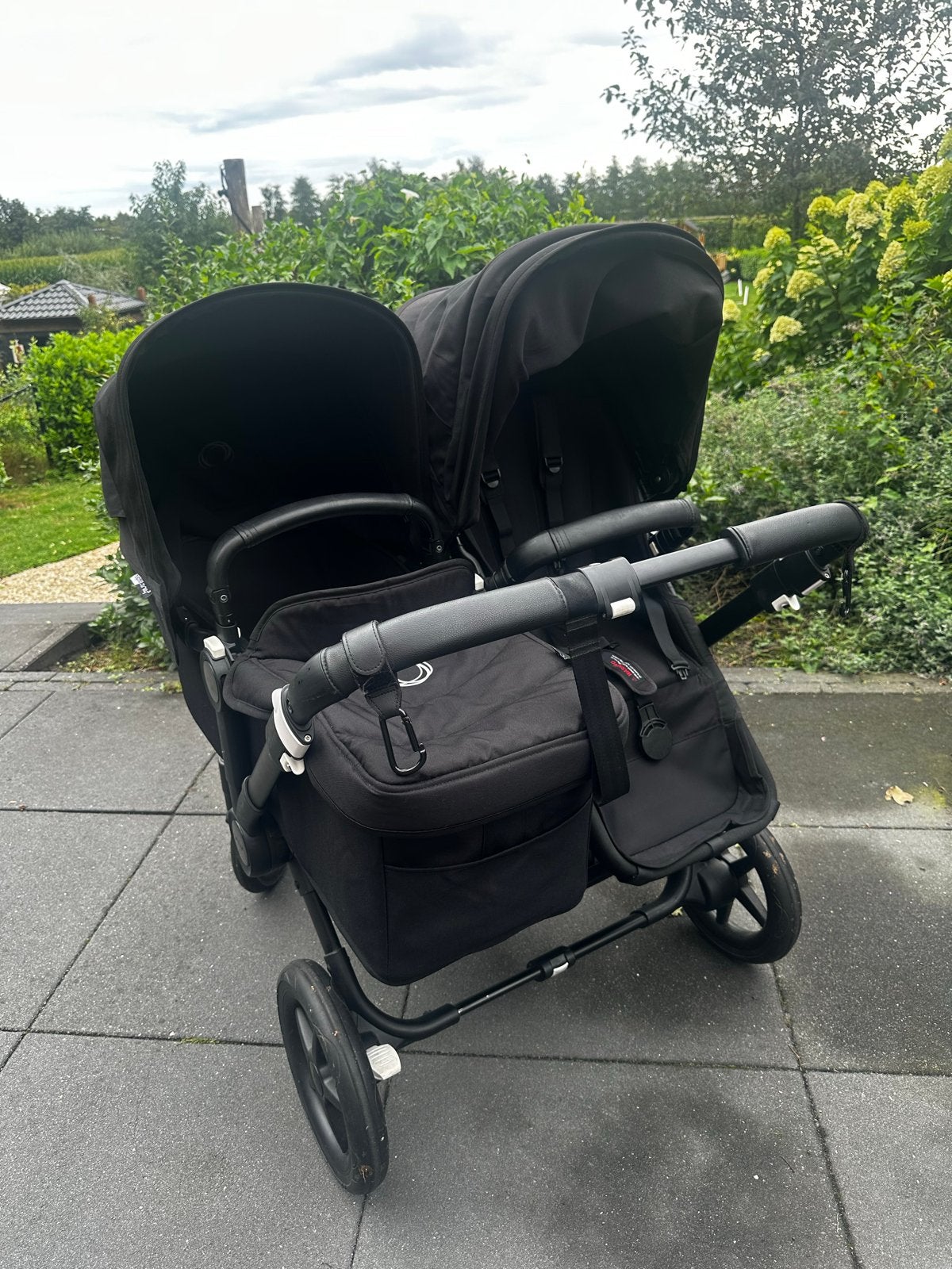 Bugaboo Donkey 3 Duo kinderwagen - Compleet en Zwart, Kinderen en Baby's, Kinderwagens en Combinaties, Gebruikt, Ophalen, Kinderwagen