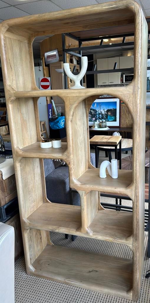 Boekenkast Luna Hoog White Mango, Ophalen, Met plank(en), Kringloopehb41@hotmail.com, 50 tot 100 cm