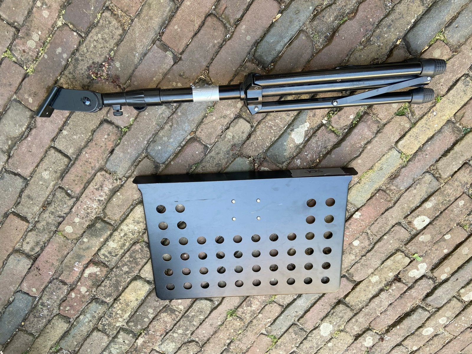 Muziekstandaard - Opvouwbaar en Verstelbaar, Muziek en Instrumenten, Standaards, Ophalen, Gebruikt, Muziekstandaard, Overige instrumenten
