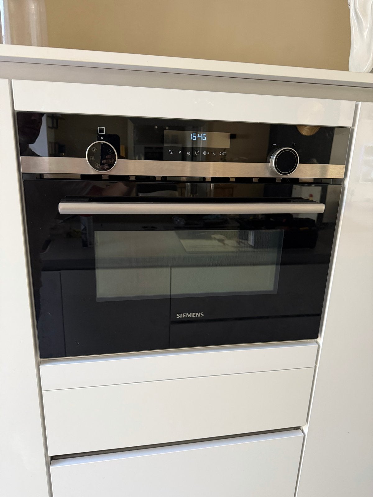 Siemens magnetron/oven,CM585AMS0/02 touchpad defect, Ophalen, Combimagnetron, 60 cm of meer, Inbouw