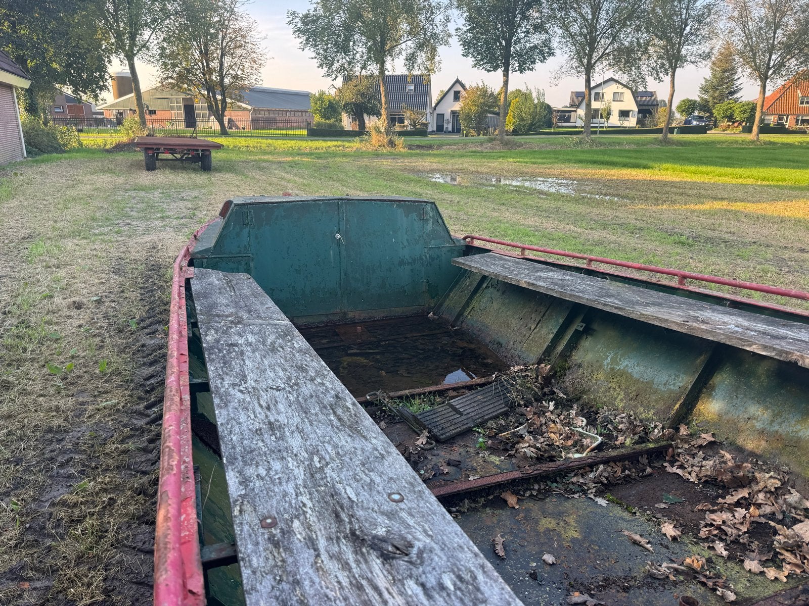 Oude boot met motor - opknapproject schuit polderschuit, Overige merken, Gebruikt, Binnenboordmotor, Overige typen