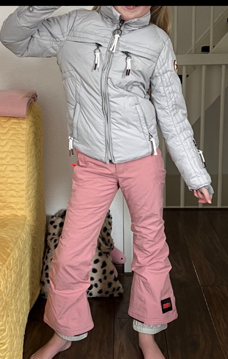Airforce ski-/ winterjas, mooie A-lijn maat 8, Ophalen of Verzenden, Zo goed als nieuw, Meisje, Jas