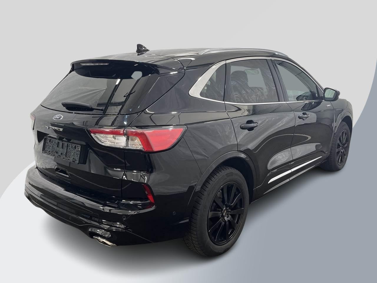 Ford Kuga 2.5 PHEV Vignale | Trekhaak Wegklapbaar | Panorama, Auto's, 14 kWh, Gebruikt, 4 cilinders, Zwart