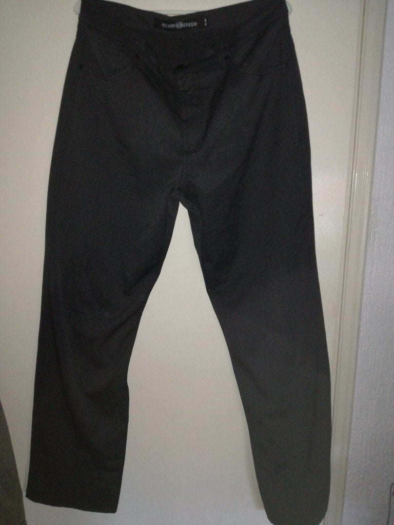 Als Nieuw Companeros dikke pantalon Grijs W36 L34, Ophalen of Verzenden, Zo goed als nieuw, Maat 56/58 (XL), Grijs