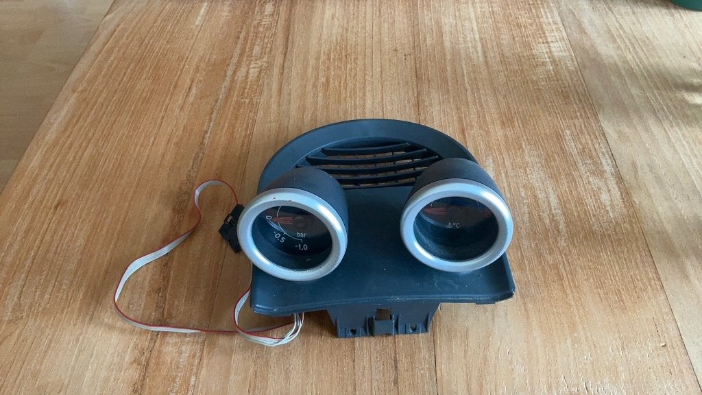 Smart Roadster turbodrukmeter en temperatuurmeter, Ophalen of Verzenden, Gebruikt, Smart