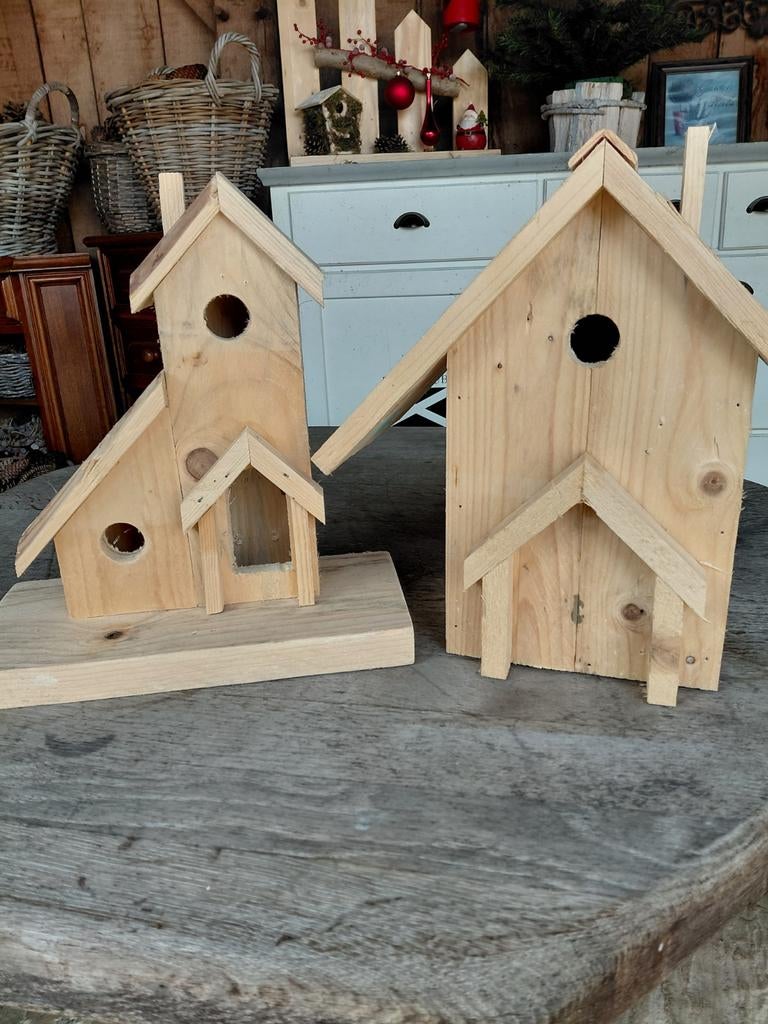 Vogelhuisjes., Ophalen, Nieuw