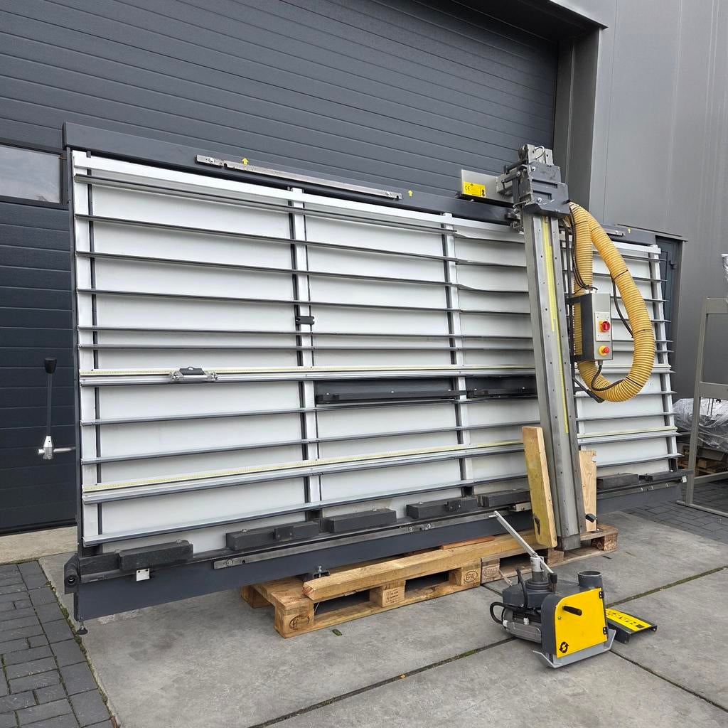 HARWI Platenzaag Piranha wandzaag 3300 x 1550 transport sch, Ophalen of Verzenden, 1200 watt of meer, Harwi elcon striebig altendorf platenzaag