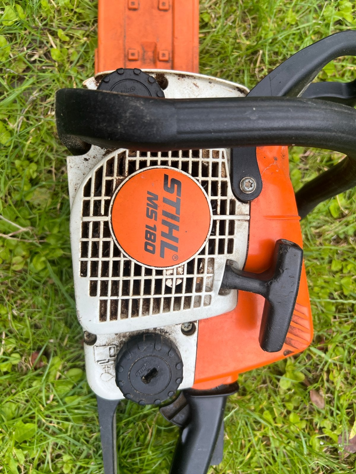 Stihl MS 180 kettingzaag - Loopt niet, Ophalen, Gebruikt