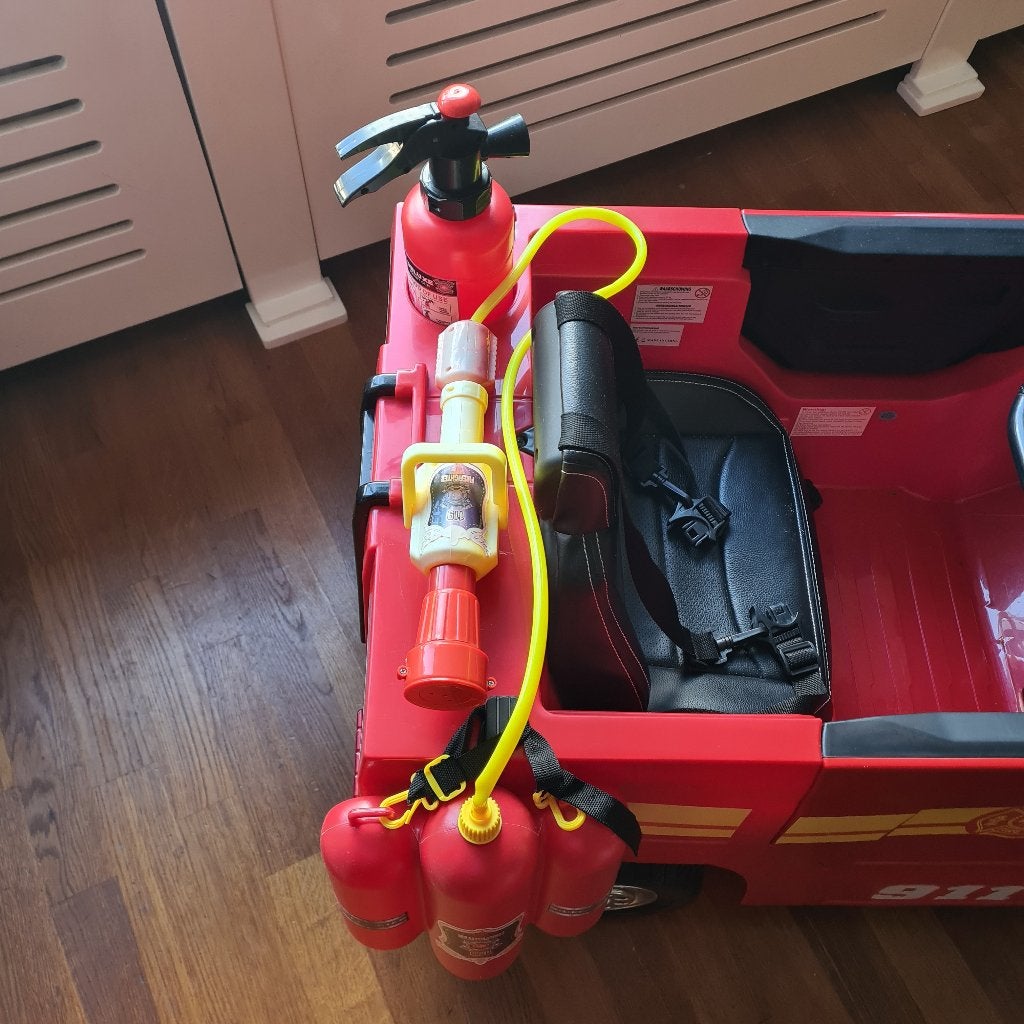 Foto 12 van Grote elektrische brandweerauto met licht en geluid