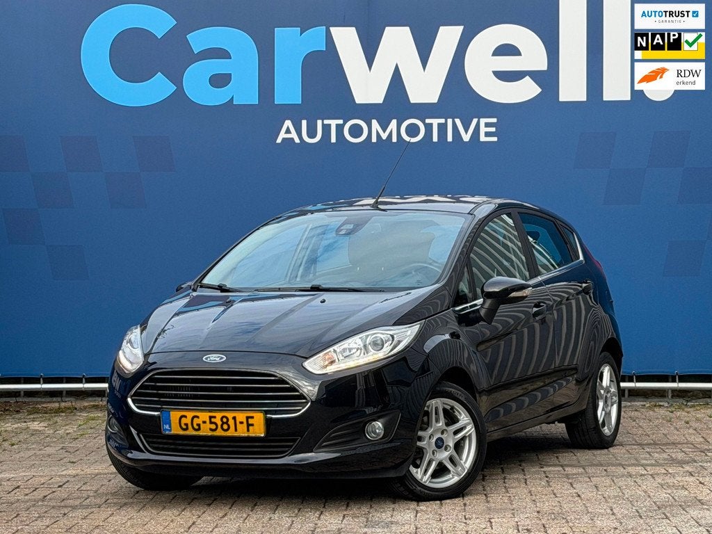Ford Fiesta 1.0 EcoBoost Titanium|1e Eigenaar|DistributieRie, Origineel Nederlands, Bedrijf, Handgeschakeld, Hatchback