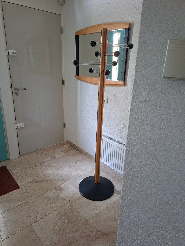 Staande kapstok met spiegel, Ophalen, Gebruikt, Staande kapstok, 150 tot 200 cm