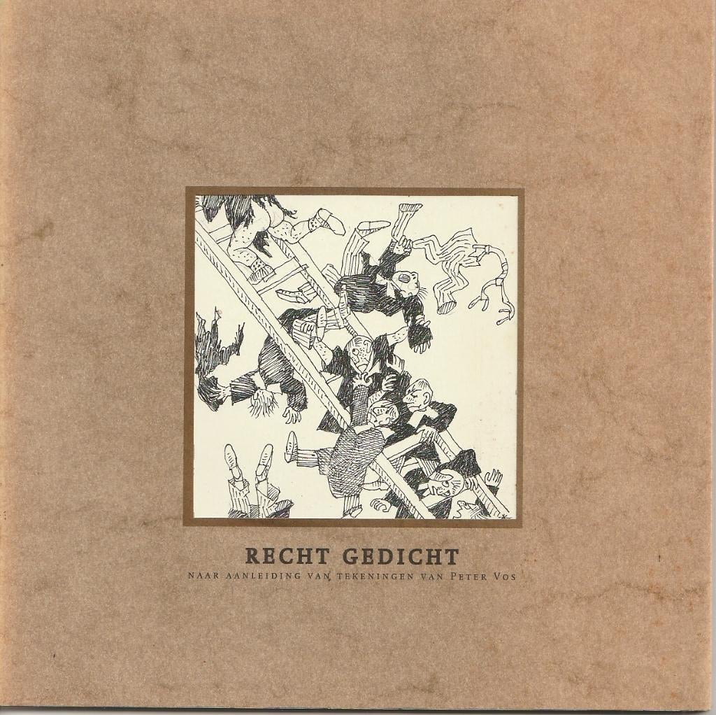 Recht Gedicht nav tekeningen van Peter Vos CPO 1994, Diverse auteurs, Ophalen of Verzenden, Meerdere auteurs, Gelezen