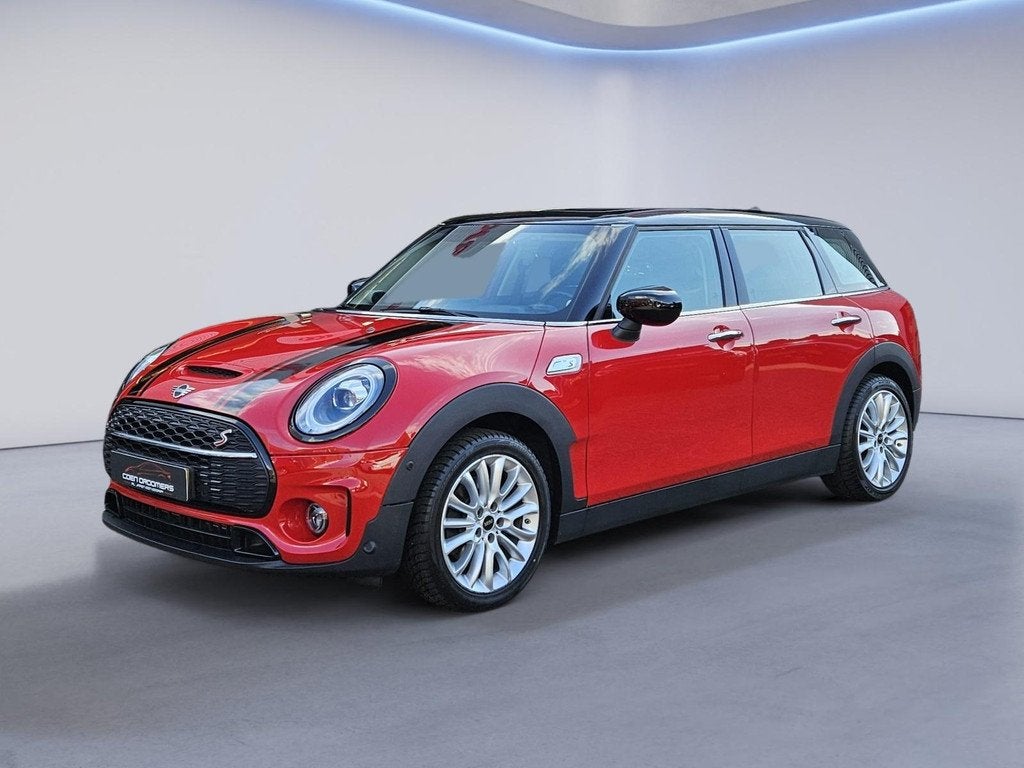 Mini Clubman 2.0 Cooper S Chili /Apple Carplay/Pano/H&K/HUD/, Auto's, 1998 cc, Gebruikt, Leder en Stof, Handgeschakeld