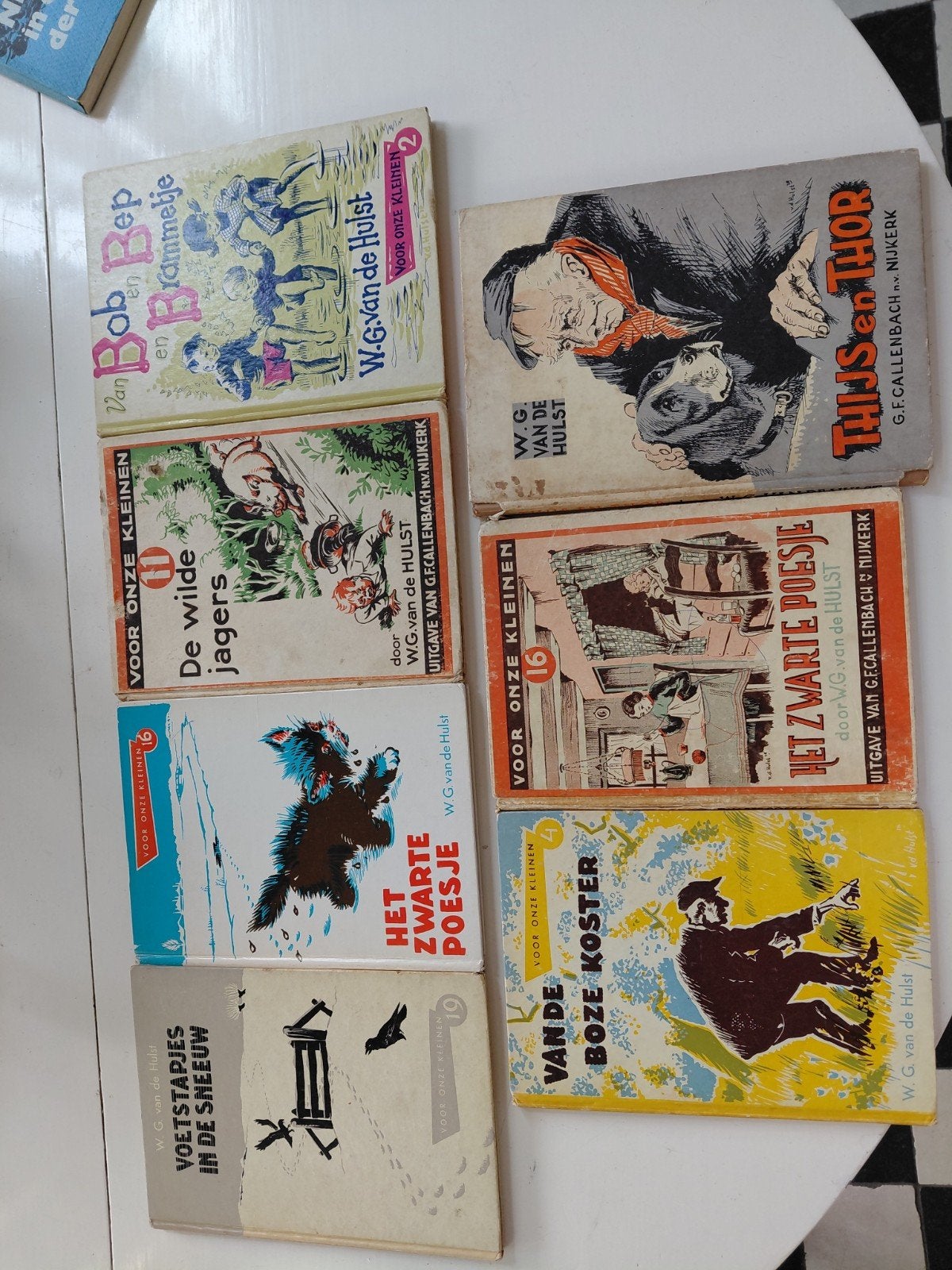 W.G. van de Hulst boeken - Vintage kinderboeken collectie, Ophalen of Verzenden