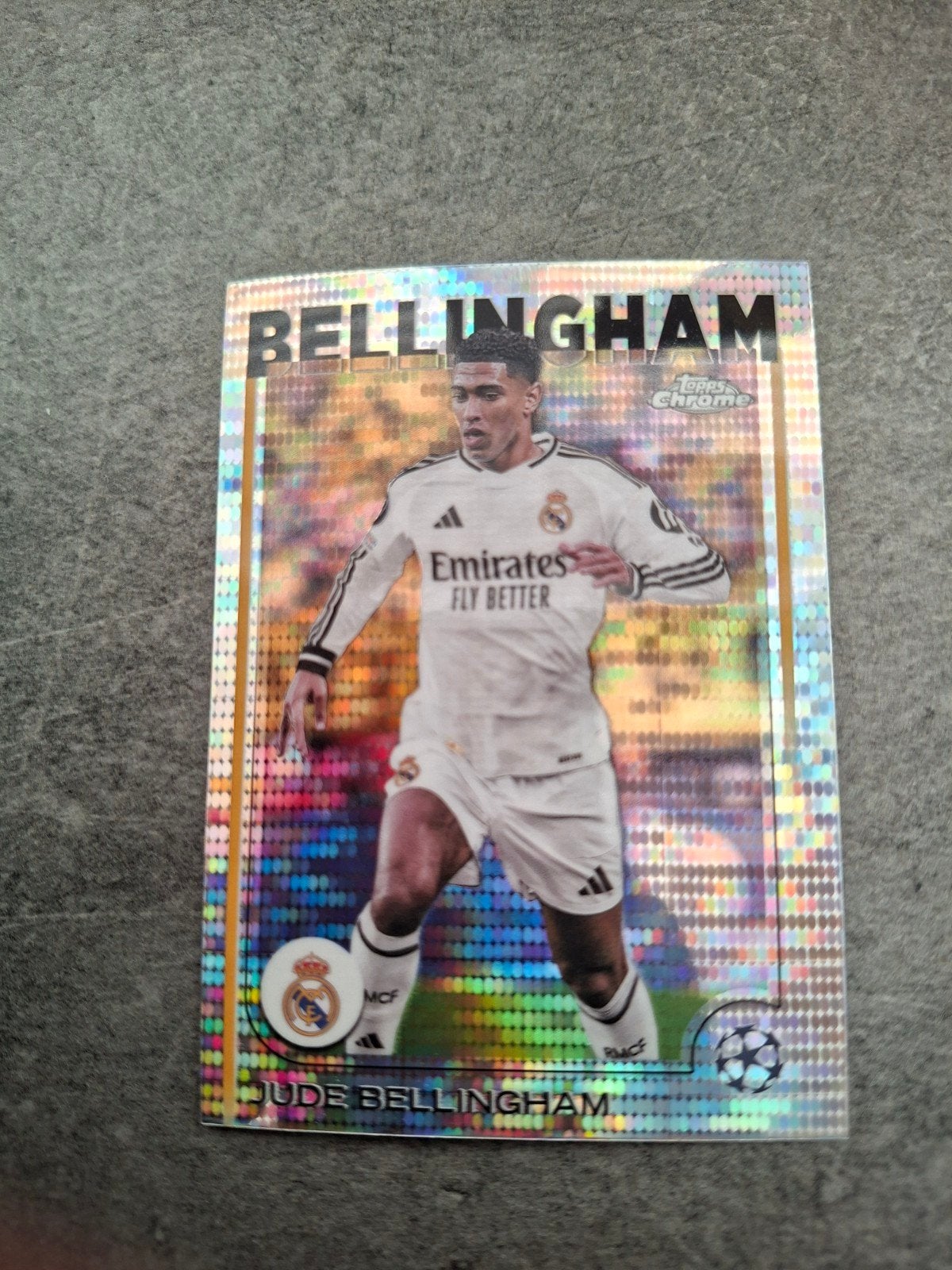 Topps (no panini) Chrome Champions League. Bellingham., Verzenden, Zo goed als nieuw, Plaatje