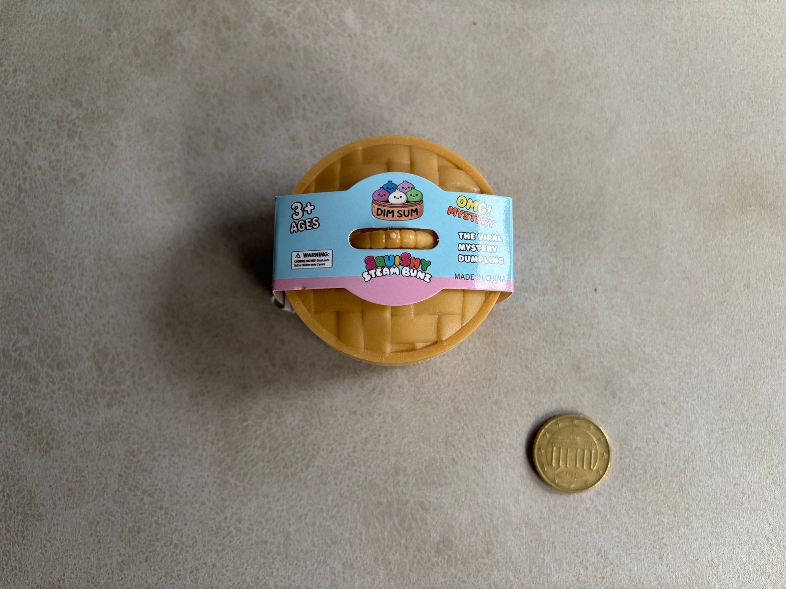 NIEUW: Kawaii Flour Dumpling Squishy in Bakje (Fidget), Ophalen of Verzenden, Nieuw, Jongen of Meisje