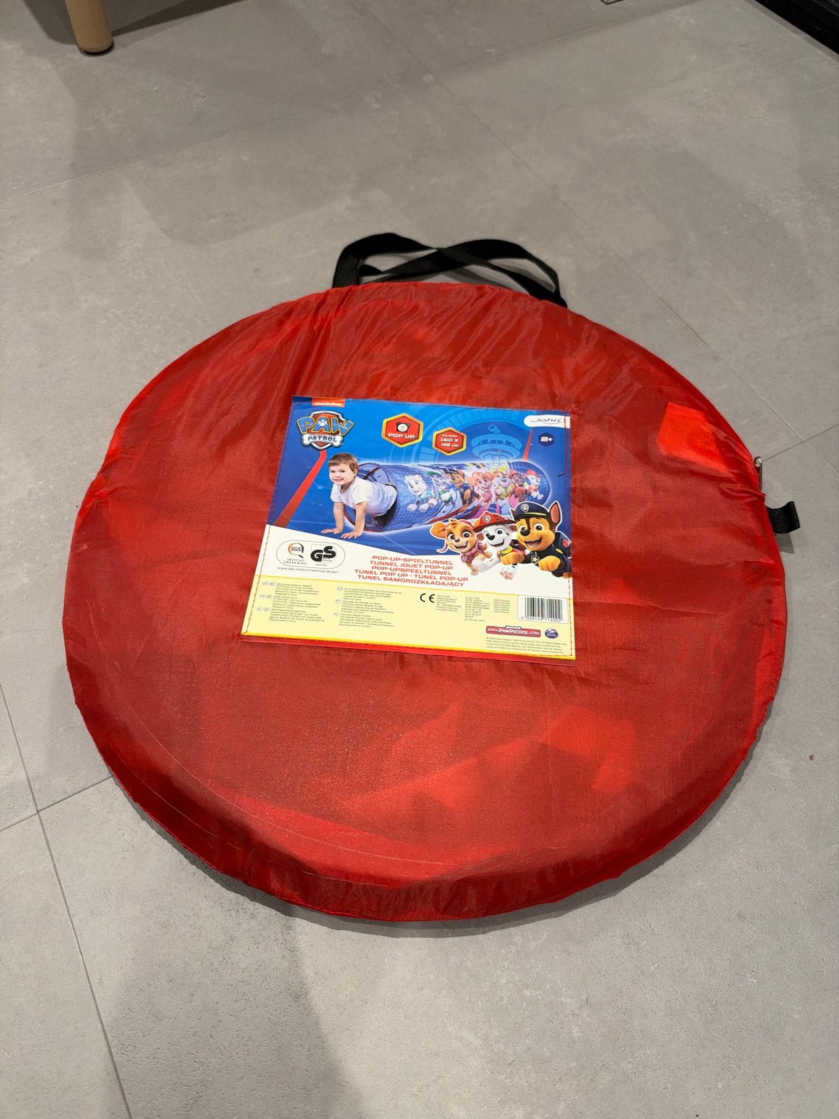 Paw Patrol Pop-up Speeltunnel - 150x45cm, Ophalen of Verzenden, Gebruikt, Jongen of Meisje