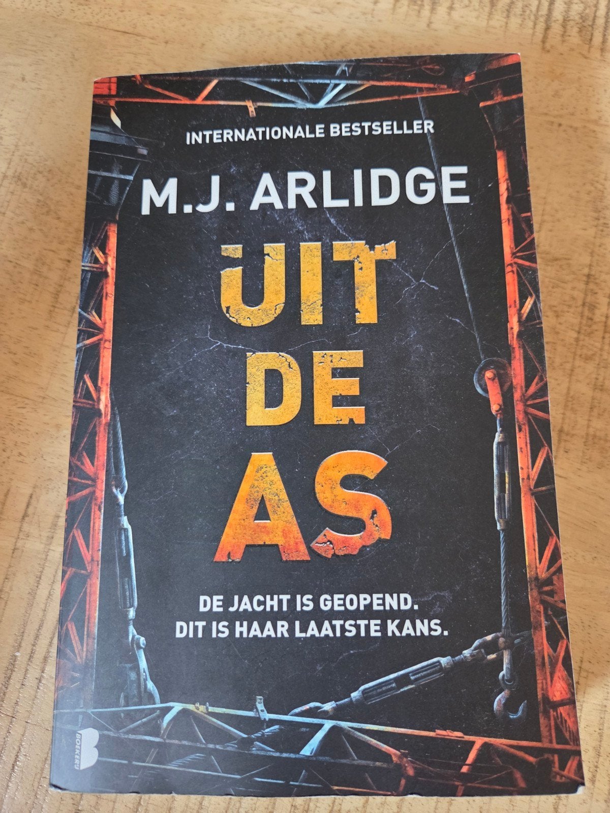 M.J. Arlidge - Uit de as (thriller), Boeken, Thrillers, Ophalen of Verzenden, Zo goed als nieuw, M.J. Arlidge, Europa overig