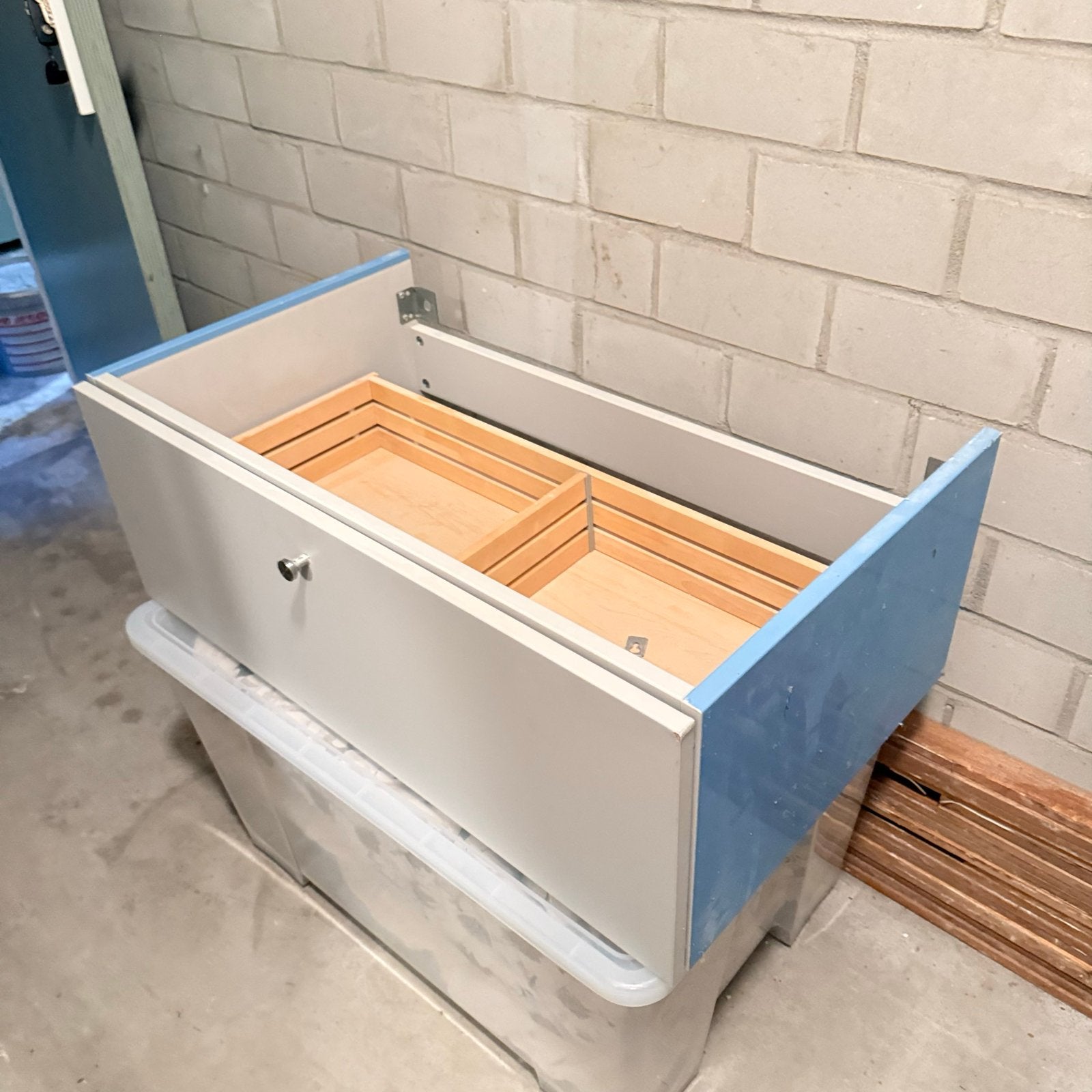 IKEA Godmorgen badkamermeubel 80 cm lichtgrijs nieuw, Huis en Inrichting, Ophalen of Verzenden, Nieuw, 50 tot 100 cm, Wastafelkast