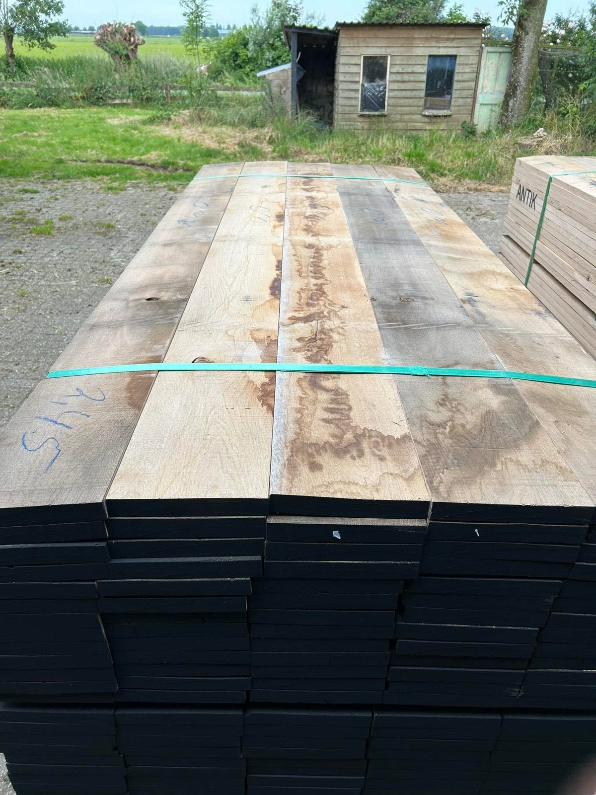 Eiken pakketen te koop. 27 mm dikte. 180/270 cm lengte, 25 tot 50 mm, Eiken, Nieuw, Ophalen of Verzenden