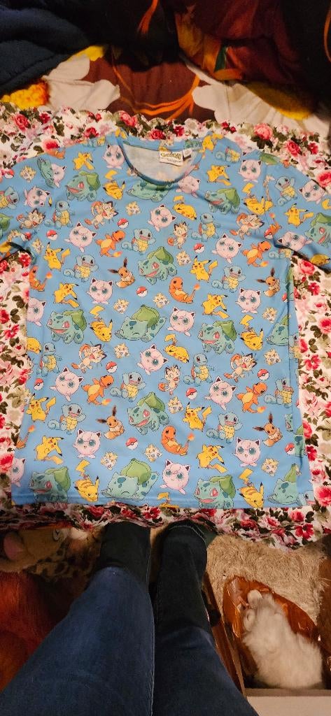 Pokemon shirt maat s, Kleding | Heren, Pokemon, Overige kleuren, Ophalen of Verzenden, Zo goed als nieuw