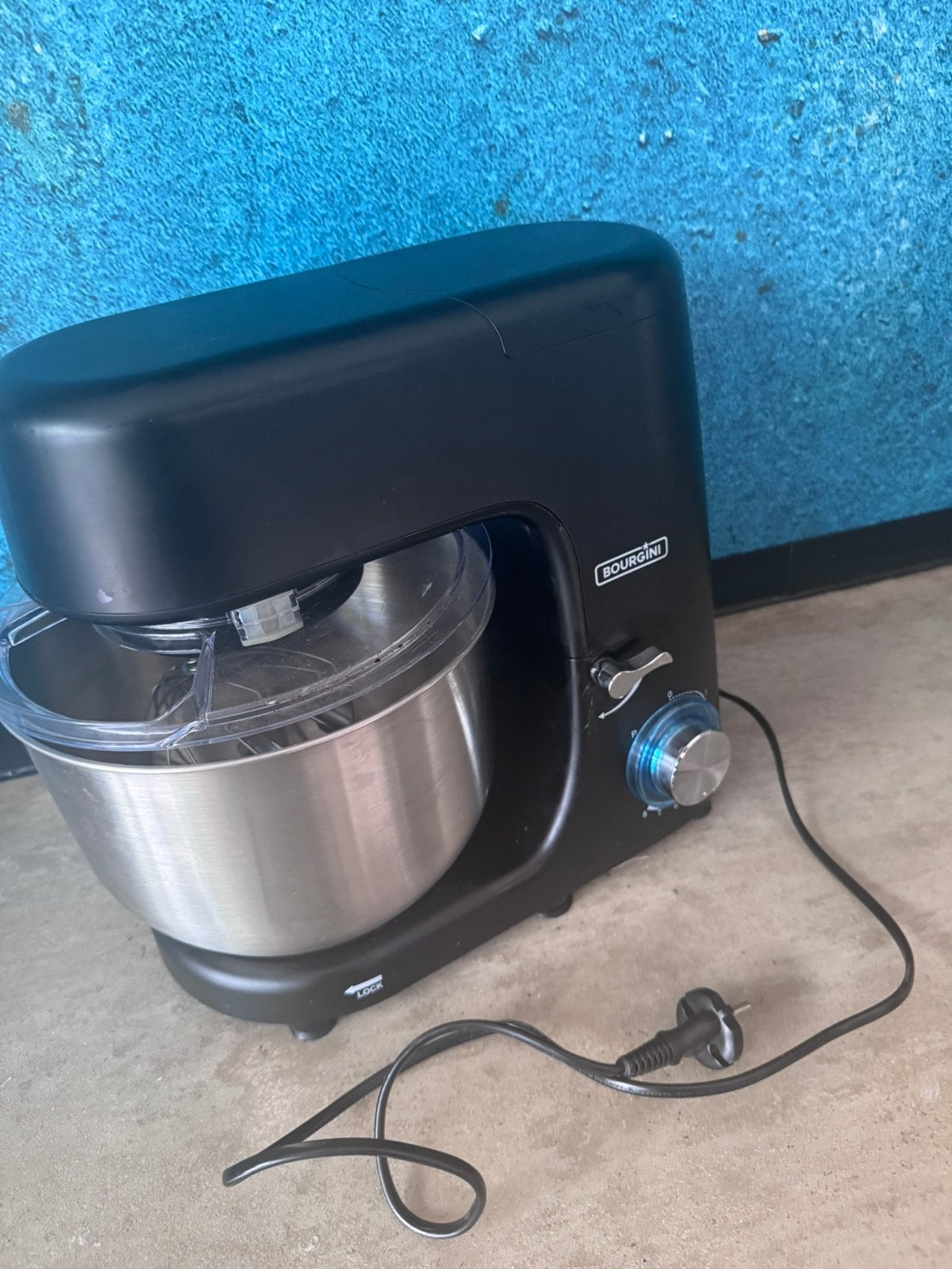 Bougini keukenmachine, 4 liter of meer, Ophalen of Verzenden, Zo goed als nieuw, 3 snelheden of meer