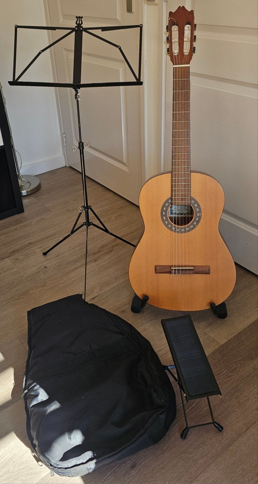 Cimar by Ibanez MC-80 Klassieke Gitaar met Accessoires, Ophalen, Gebruikt, Klassieke of Spaanse gitaar, Met koffer