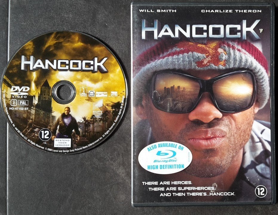 DVD - Hancock - Will Smith Actie Film - NL Ondertiteld, Engels, Nederlands, Actie, Ophalen of Verzenden