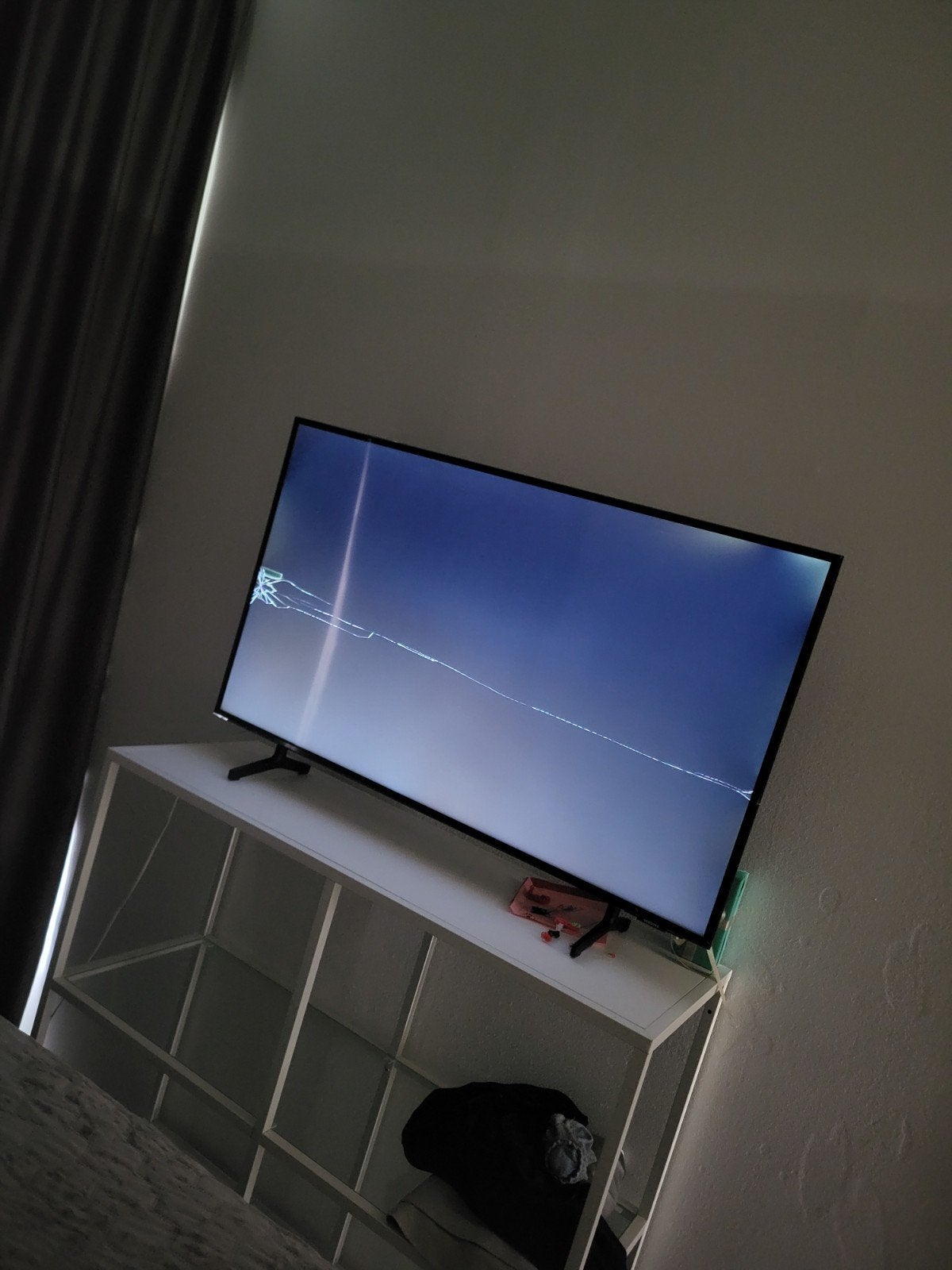 Samsung 43 inch TV met kapot scherm (voor onderdelen), Ophalen of Verzenden, 100 cm of meer, 50 Hz, Samsung