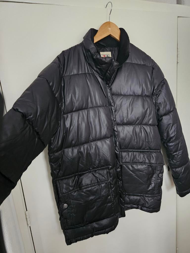 Zwarte herenjas/puffer mt M nieuw, Ophalen of Verzenden, Nieuw, Maat 48/50 (M), Zwart