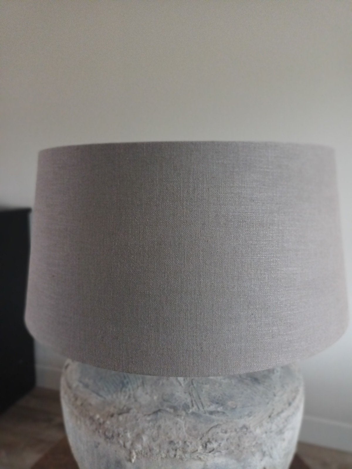 Lampenkap XXL kap voor op kruiklamp, Ophalen, Gebruikt, Tafellamp, 70 cm