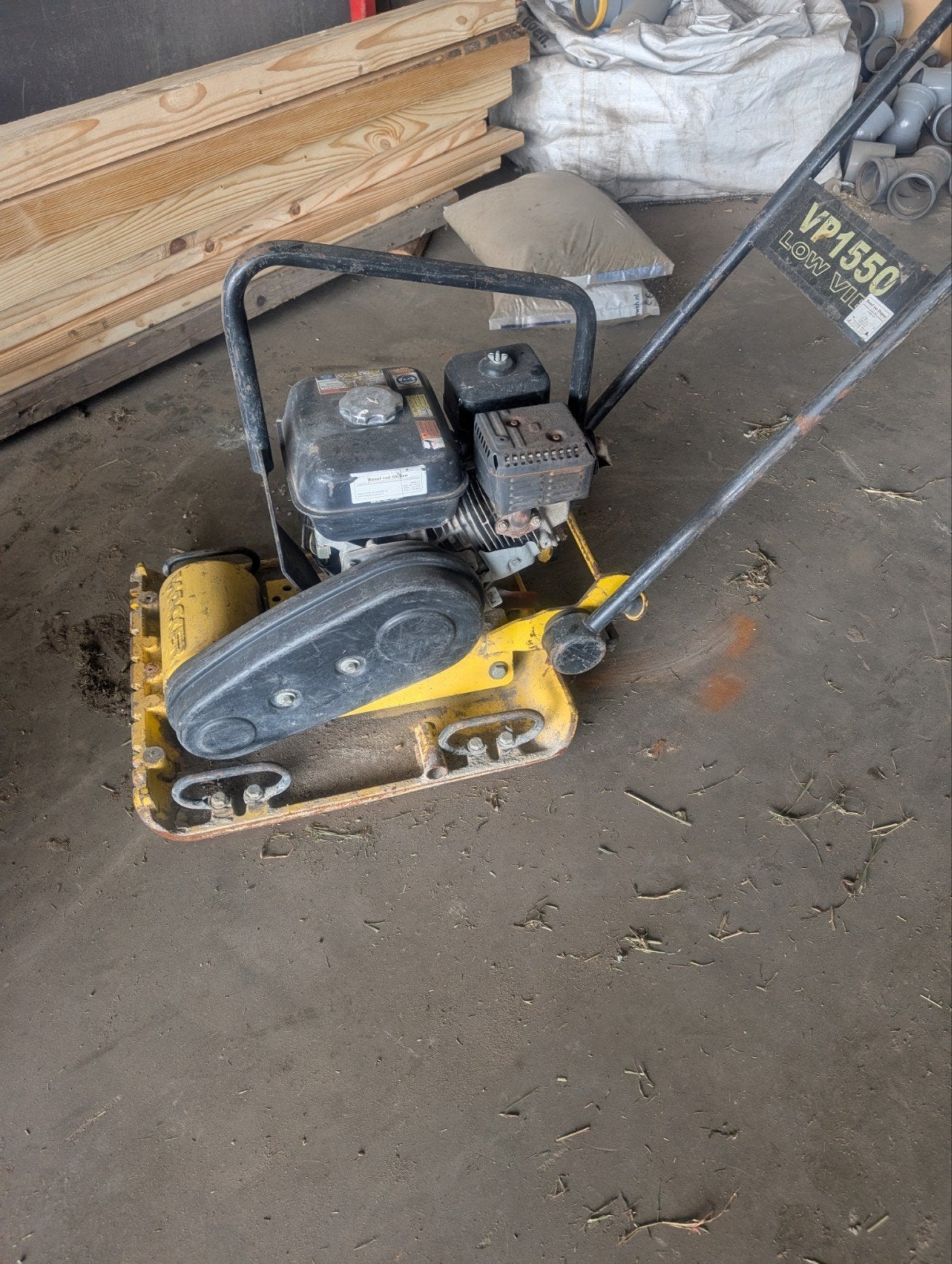 Trilplaat VP 1550 Wacker 650€, Ophalen