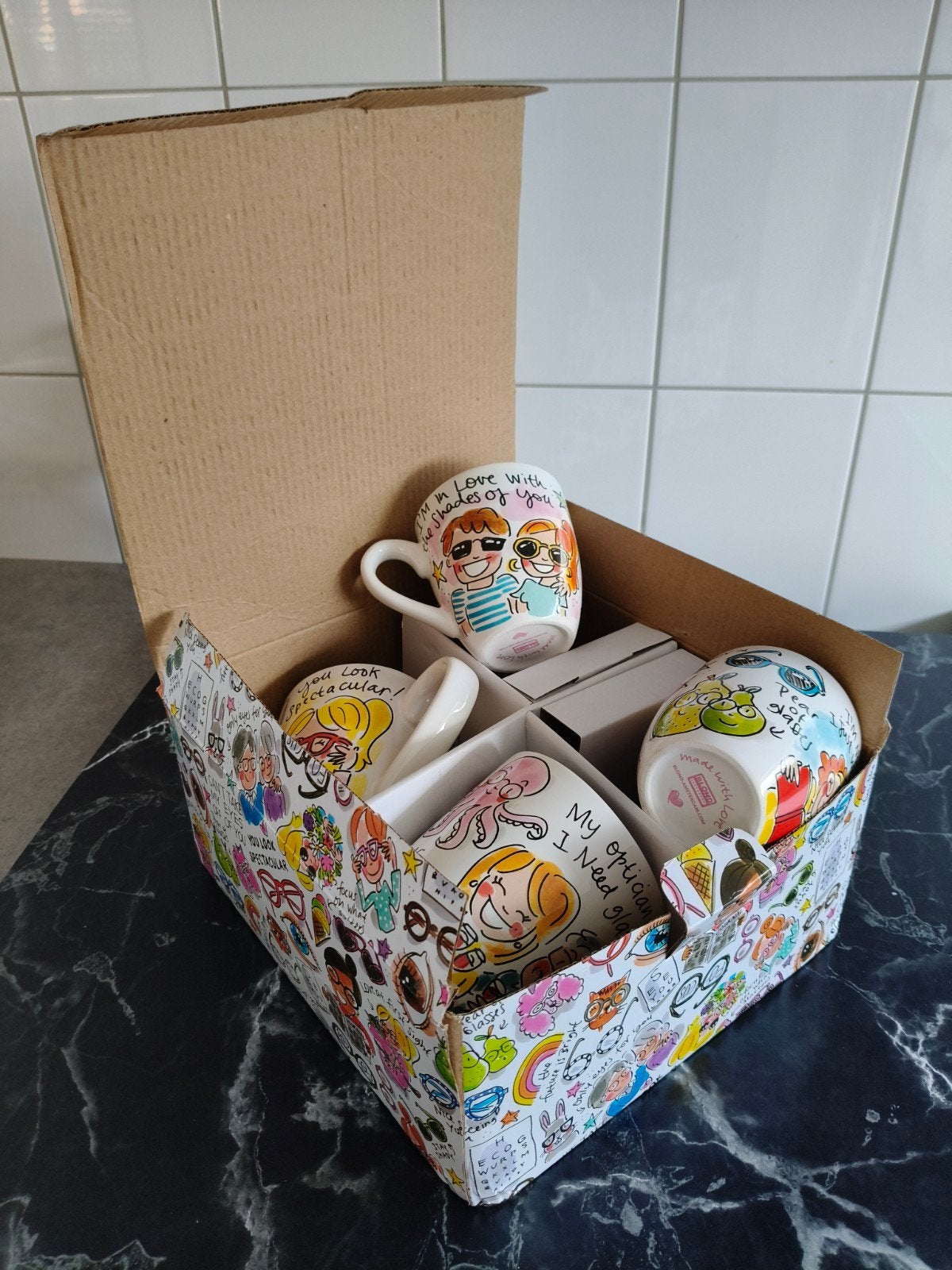 Blond Amsterdam De Oogmeetweken Mokken Set - Nieuw, Blond Amsterdam, Overige typen, Nieuw, Ophalen of Verzenden