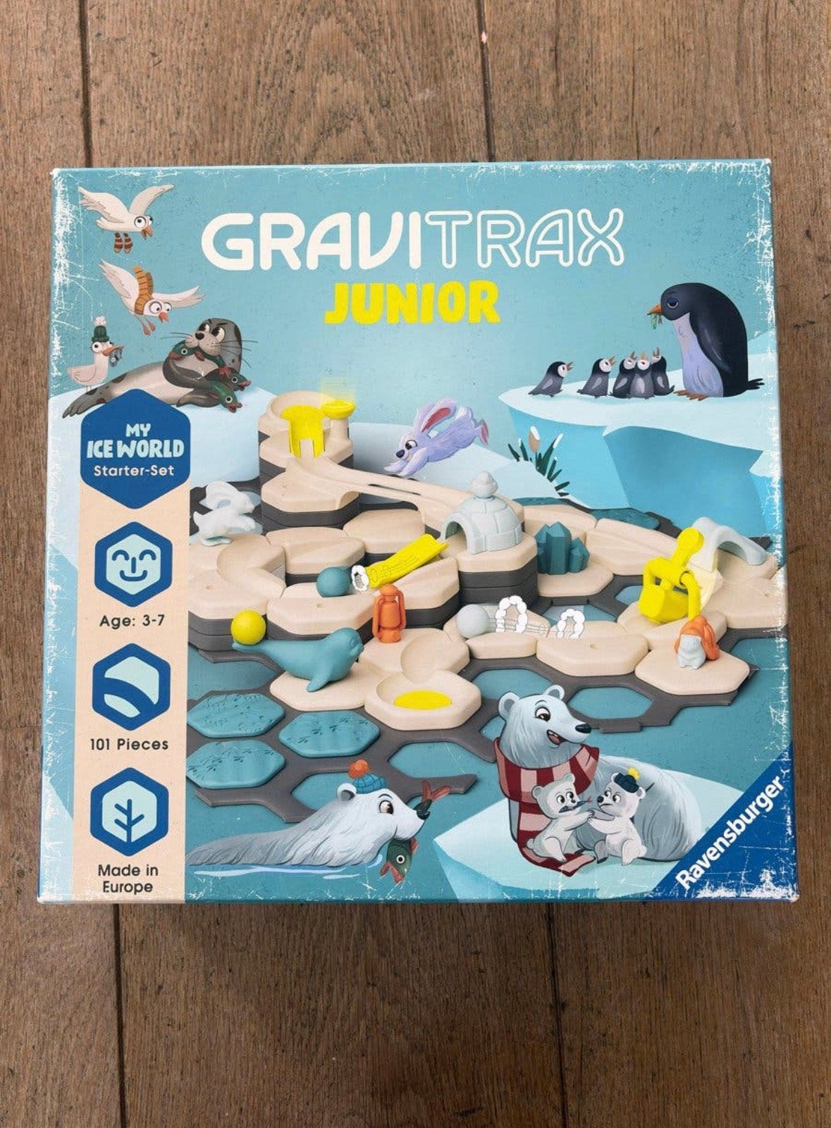 GraviTrax Junior My Ice World Starter-Set, Ophalen of Verzenden, Zo goed als nieuw