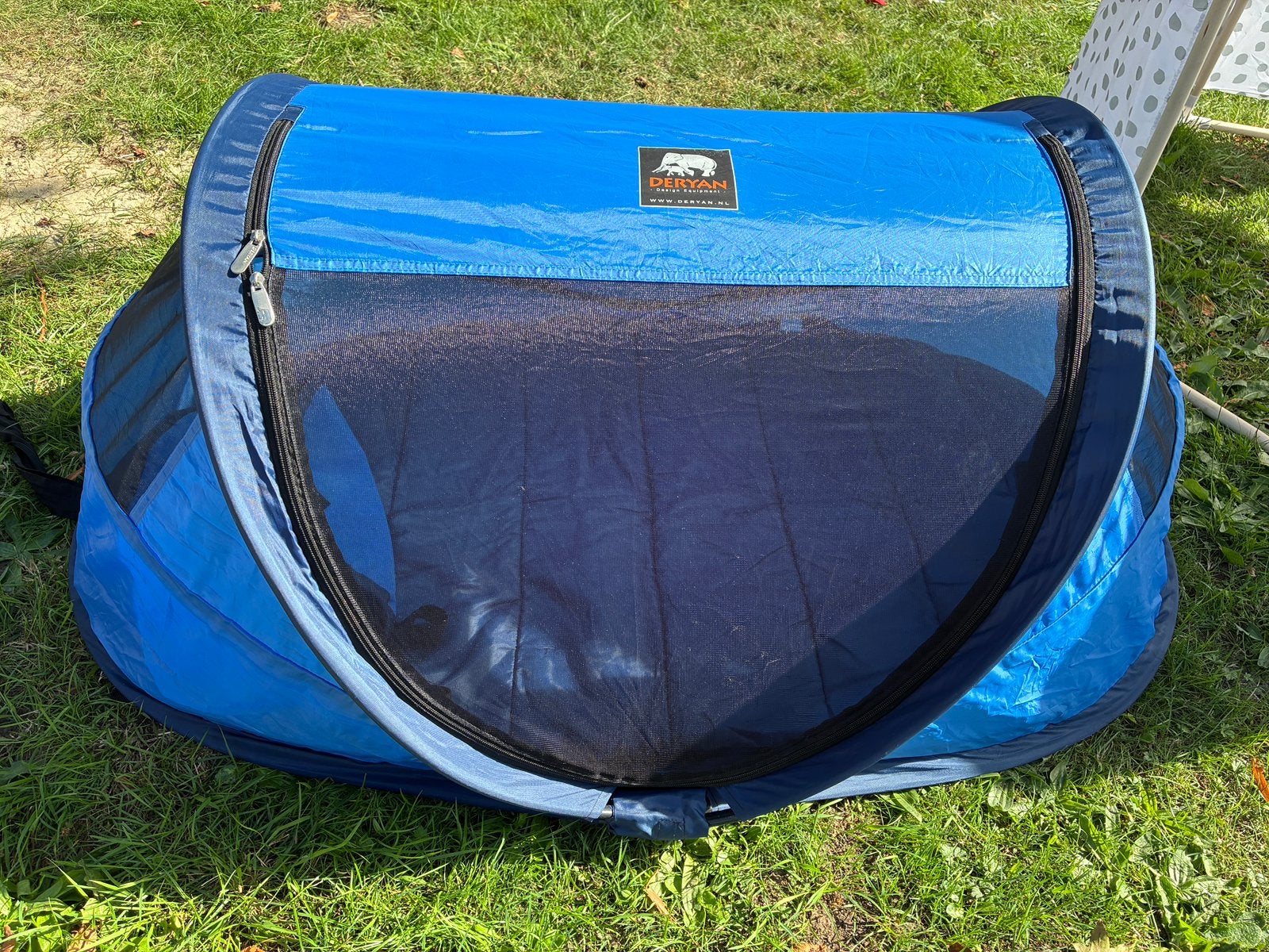 Deryan babytent, Kinderen en Baby's, Babywiegjes en Ledikanten, Ophalen, Zo goed als nieuw, Reisbedje