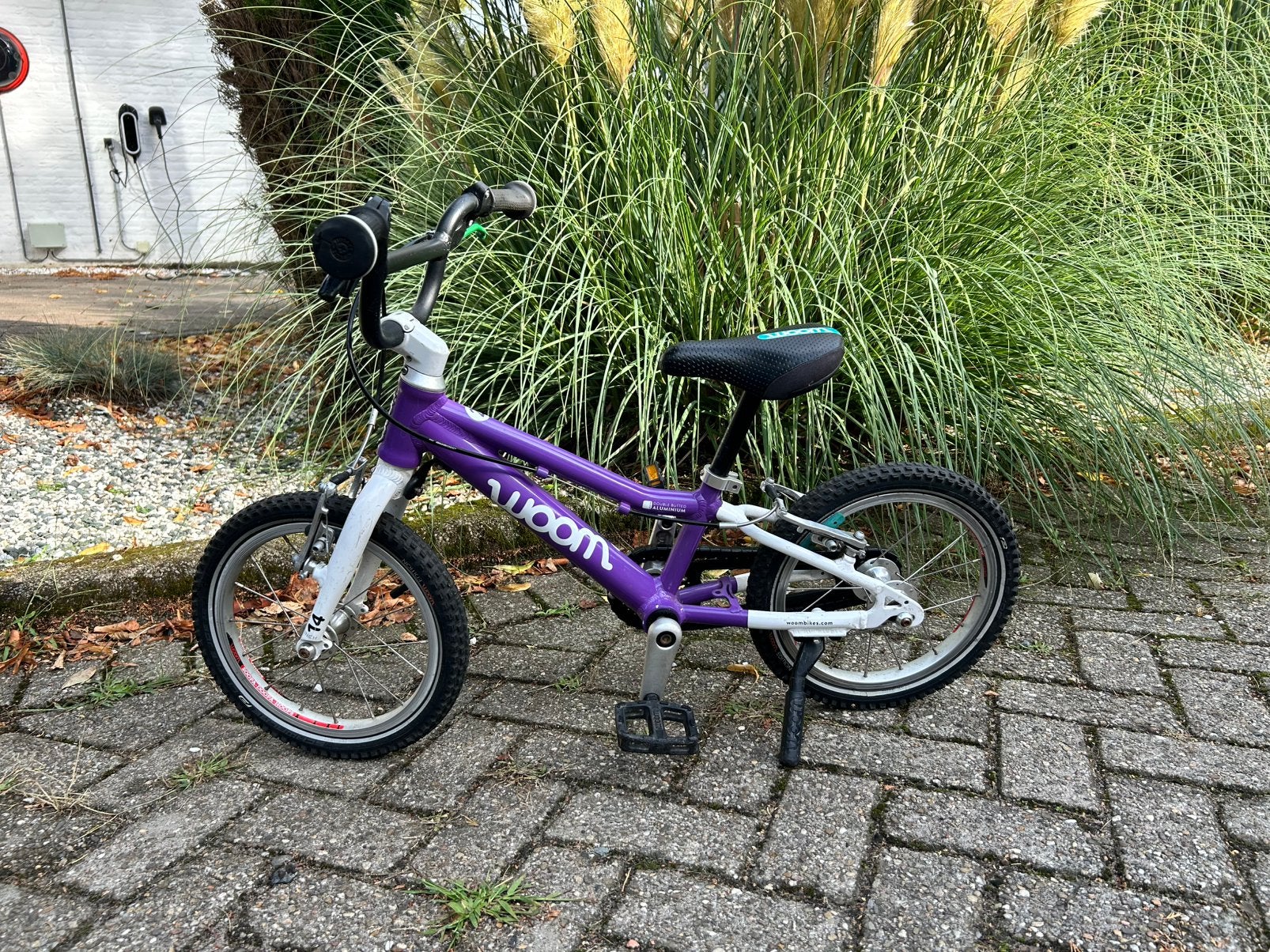 Woom 2, Fietsen en Brommers, Fietsen | Kinderfietsjes, Ophalen, Gebruikt, Schijfrem, Minder dan 16 inch