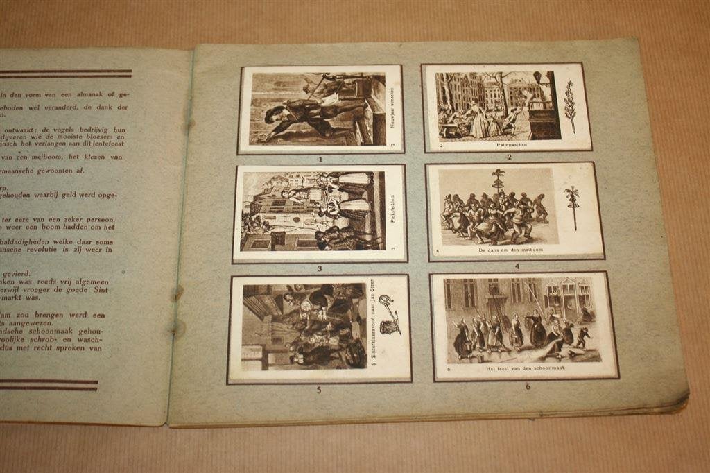 Plaatjesalbum uit oude tijden [compleet] 1928, Ophalen of Verzenden, Gelezen