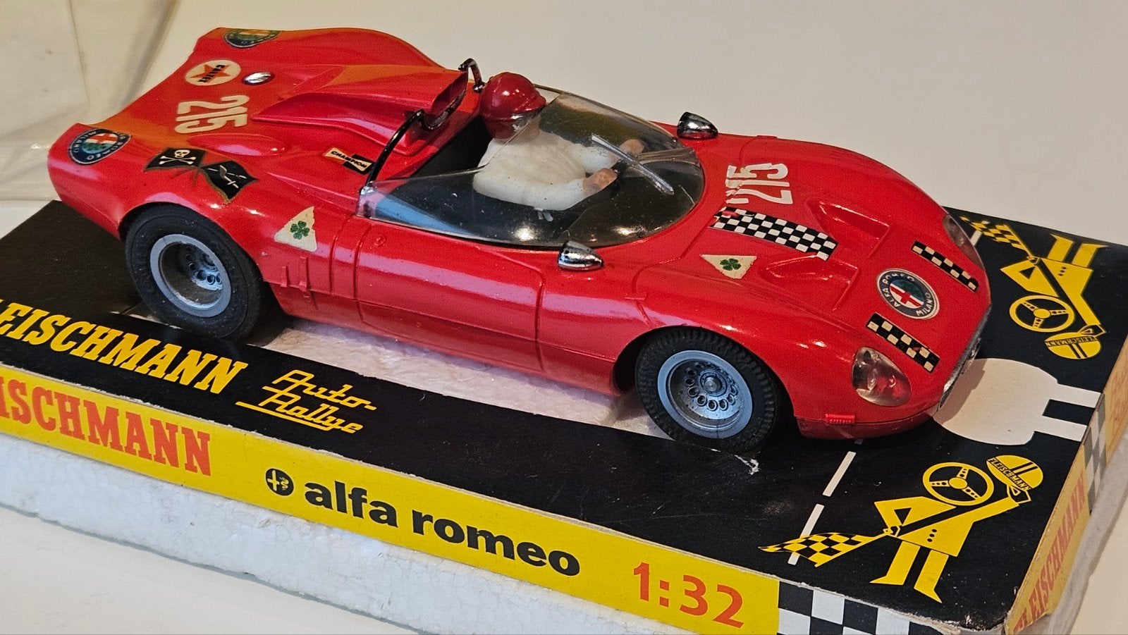 Fleishmann Alfa Romeo 3211, Racebaan, Fleischmann, Ophalen of Verzenden, Zo goed als nieuw
