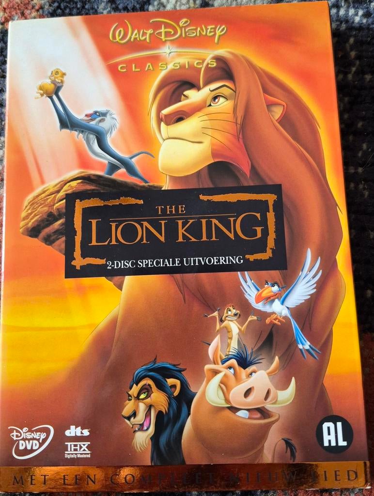 THE LION KING 2 DVD'S, Alle leeftijden, Ophalen of Verzenden, Zo goed als nieuw, Amerikaans
