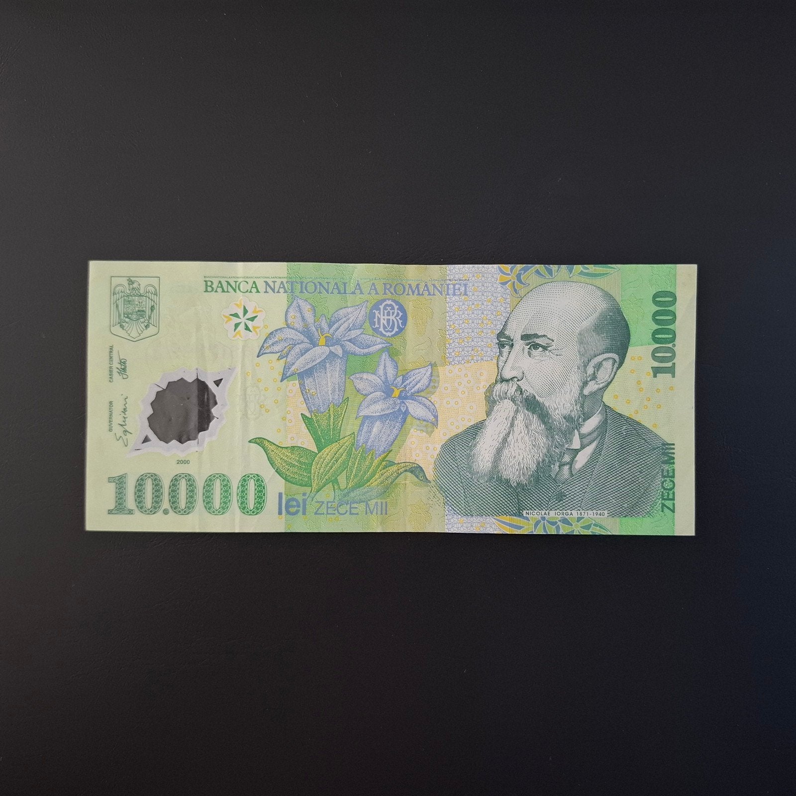 10000 lei Roemenië #026, Ophalen of Verzenden, Overige landen, Los biljet
